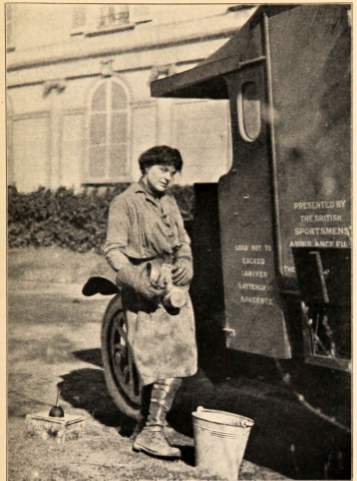 Ambulance_Driver_Mary_Dexter3_Quarters_in_Cugny_France_1917_18