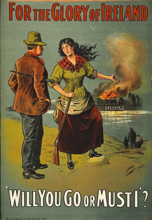 Irish war poster