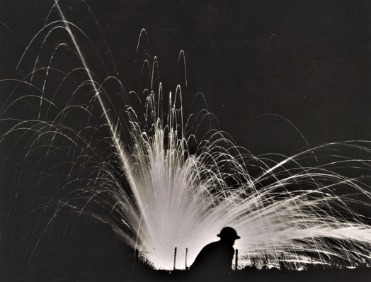 Night attack with phosphorous bombs, Gondrecourt, Aug. 15, 1918a