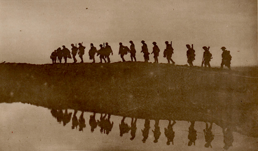 Aussie Troops in Battle of Flanders