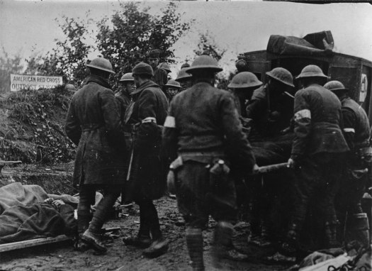 argonne wounded US troops WWI