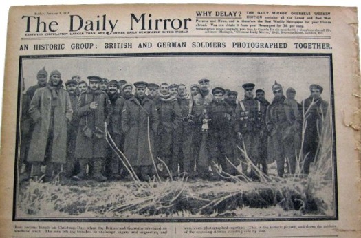 Christmas-Truce_soldiers6_newspaper-e1419269532197